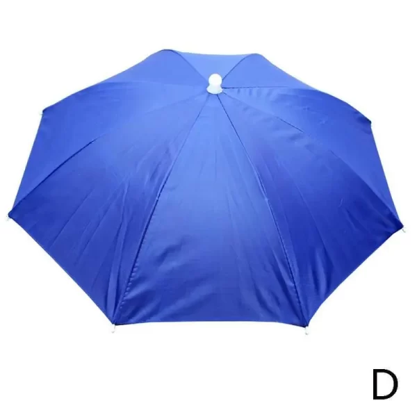 Portable Rain Umbrella Hat Foldable Outdoor Fishing Sunshade Waterproof Camping Headwear Beach Head Hats Fishing Hat 50/55/69CM - Image 15