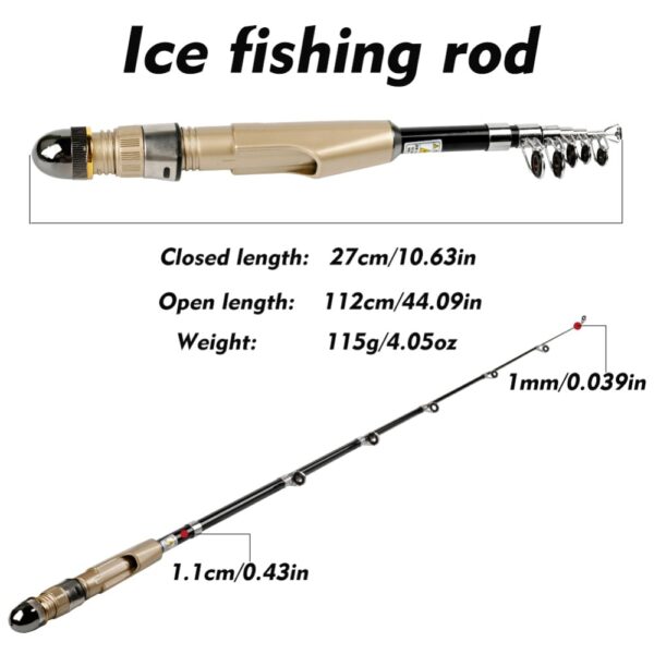 Sougayilang Ice Fishing Rod (rod only) - Image 5
