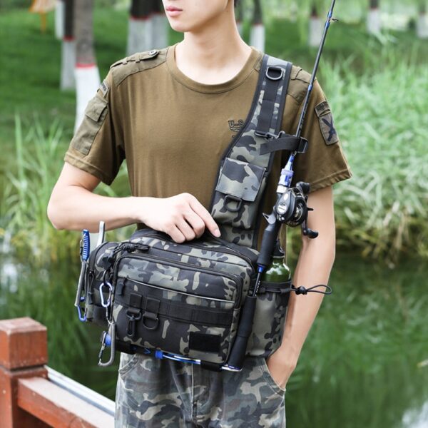 Multifunctional Fishing Tackle Bags Single Shoulder