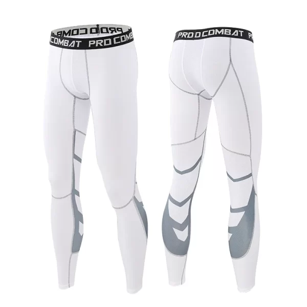 Men's Lycra Compression Pants Cycling Running Basketball Soccer Elasticity Sweatpants Fitness Tights Legging Trousers Rash Guard - Image 20
