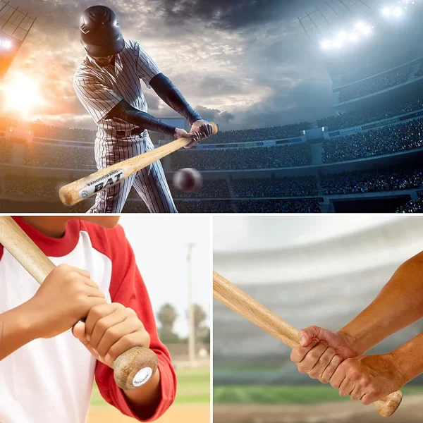 20" Professional Hardwood Baseball Bat - Image 6