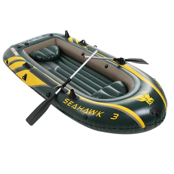 3 Person PVC Kayak With 2 Paddles