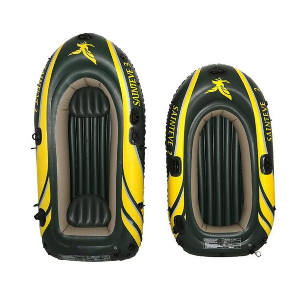 3 Person PVC Kayak With 2 Paddles - Image 3