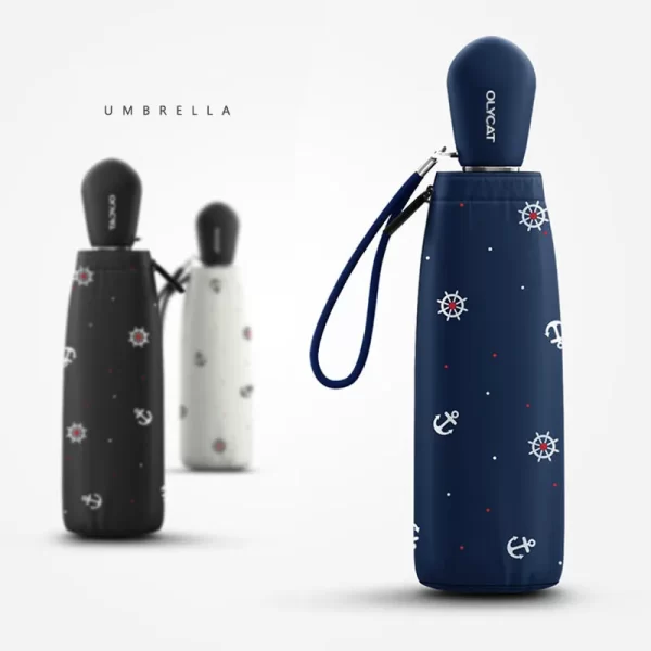The new baseball anchor rudder fifty percent portable umbrella umbrella vinyl is prevented bask in the sun umbrella  umbrella - Image 2