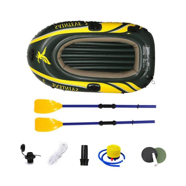 3 Person PVC Kayak With 2 Paddles - Image 2