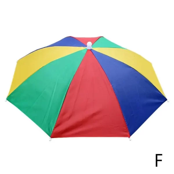Portable Rain Umbrella Hat Foldable Outdoor Fishing Sunshade Waterproof Camping Headwear Beach Head Hats Fishing Hat 50/55/69CM - Image 17