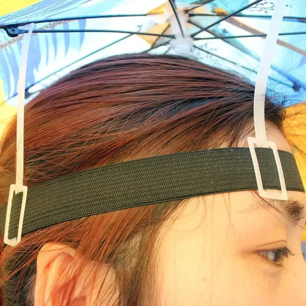 Portable Rain Umbrella Hat Foldable Outdoor Fishing Sunshade Waterproof Camping Headwear Beach Head Hats Fishing Hat 50/55/69CM - Image 5