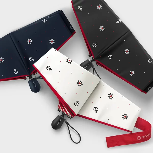 The new baseball anchor rudder fifty percent portable umbrella umbrella vinyl is prevented bask in the sun umbrella  umbrella - Image 3