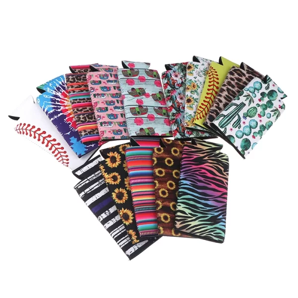 1PC Neoprene Beer Can Cooler Drink Cup Bottle Sleeve Insulator Wrap Cover 2020 NEW COLOR RANDOM - Image 3