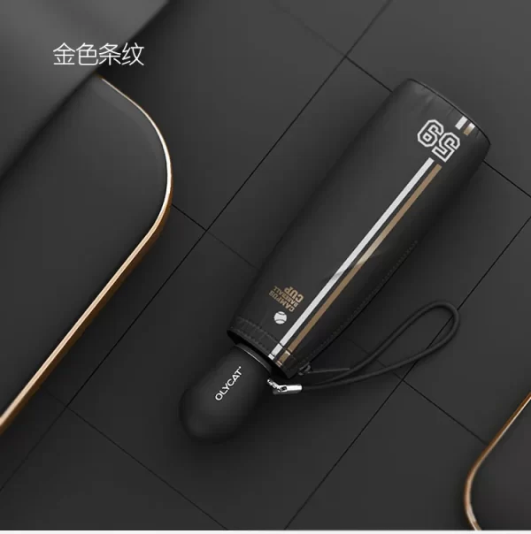 New Baseball Mini Umbrella Rain Women Ultralight Five Fold Sun Umbrella Girls Anti UV Parasol Clear Kids Umbrella Pocket - Image 6