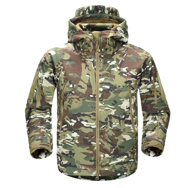 Military Camouflage Fleece Jacket