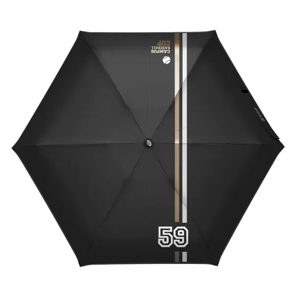 New Baseball Mini Umbrella Rain Women Ultralight Five Fold Sun Umbrella Girls Anti UV Parasol Clear Kids Umbrella Pocket - Image 5