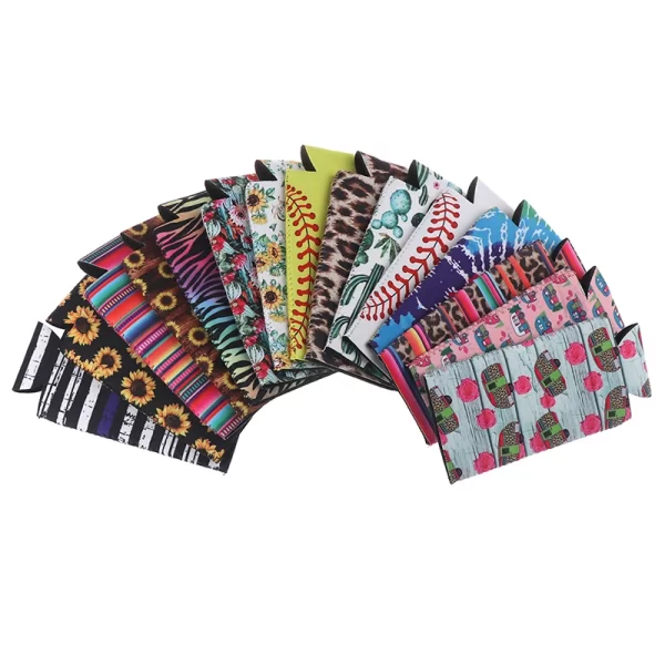 1PC Neoprene Beer Can Cooler Drink Cup Bottle Sleeve Insulator Wrap Cover 2020 NEW COLOR RANDOM - Image 2