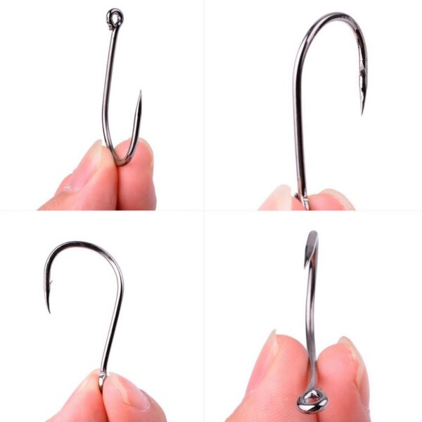 50pcs / 20pcs / Box Circle Eyed Fishing Hook Size 2-22# - Image 3