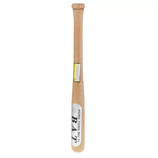 Natural Wooden Training Baseball Bat - Image 4