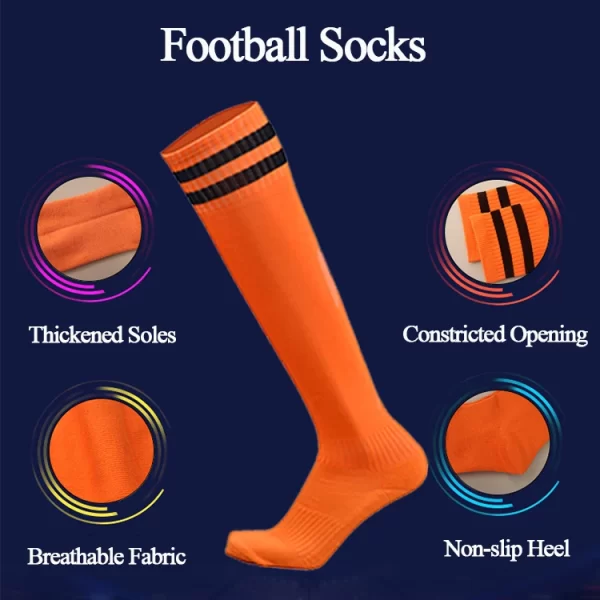 Baseball Long Cotton Socks - Image 3