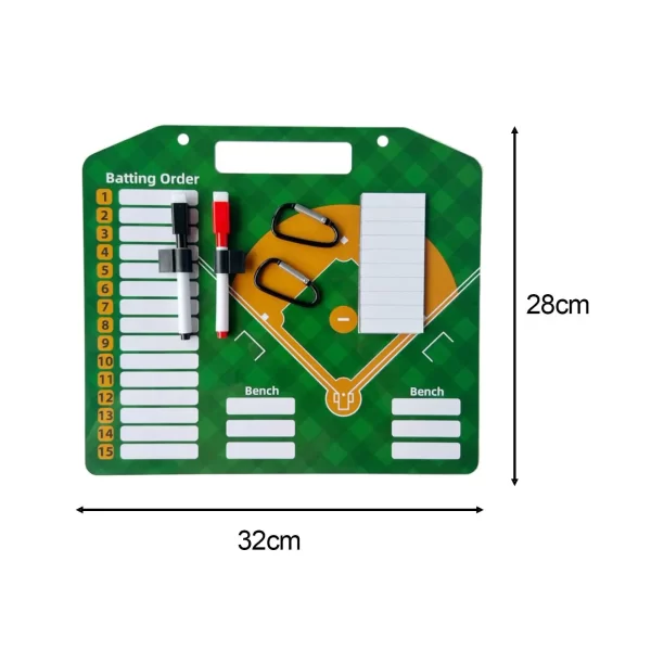 Baseball Coaching Board Teaching Assistant Baseball Coaches Board for Match - Image 6