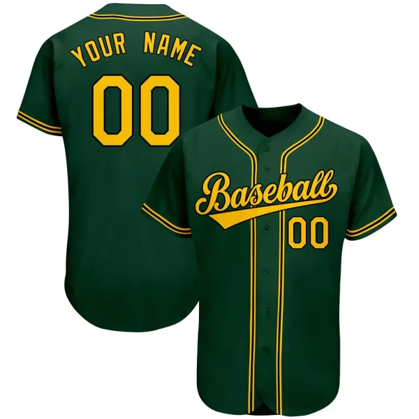 Customizable Red Team Baseball Jersey - Image 13