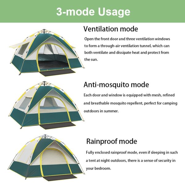 3-4 Person Camping Tent - Image 5