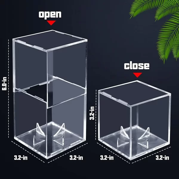 Quality Acrylic No. 9 Baseball Box Display Transparent Case For Souvenir Storage Box Holder Uv Protection Dust - Image 4