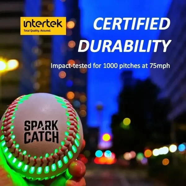Spark Catch Illuminated Baseball - Image 3