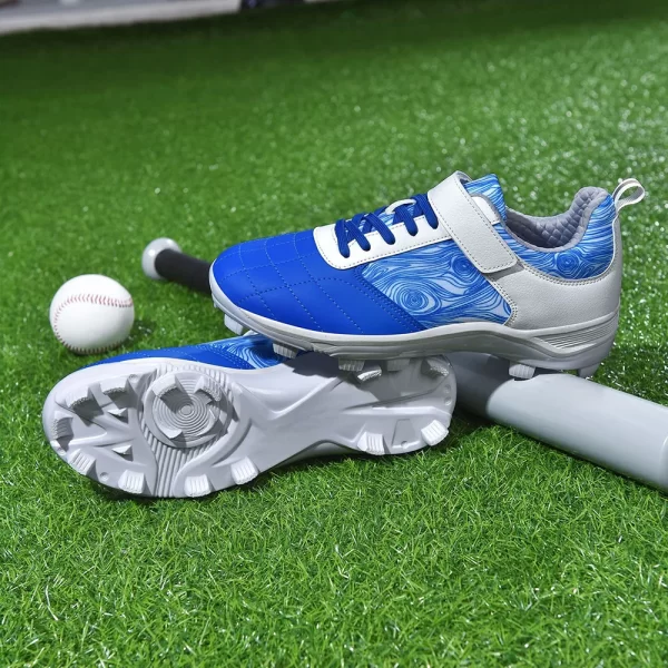 2024 Unisex Long Spikes Softball Shoes - Image 3