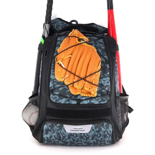 20-35L Baseball Bag T-Ball Softball Equipment Bag Gear Large Main Compartment For Helmet Accessories Separate Shoes Compartment - Image 12