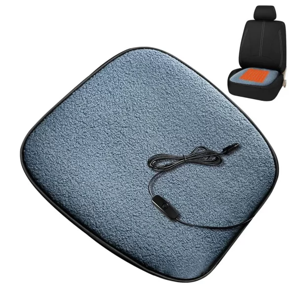 Heated Seat Cushion Stadium Seat Pad Heated Bleacher Cushion 12W Thermostat Heating Pad For Outdoor Sports Camping Fishing Home - Image 7