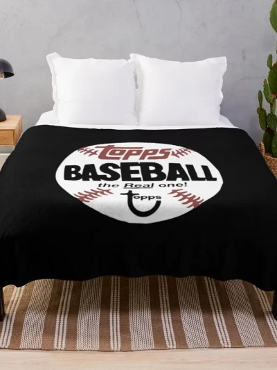 Topps Baseball Throw Blanket