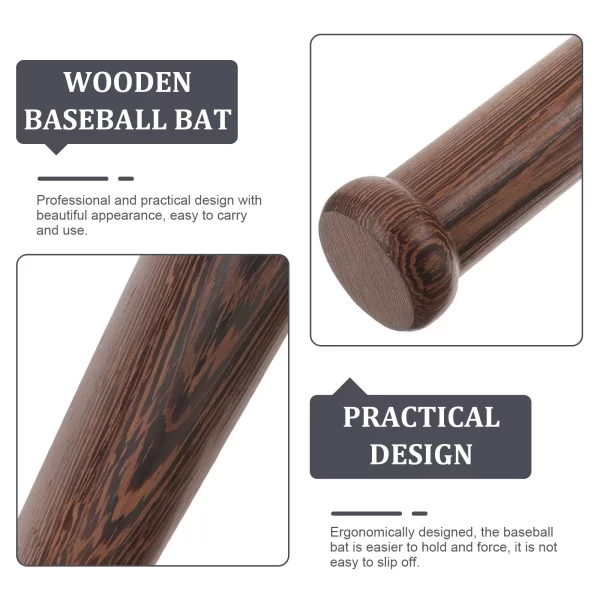 Wooden Handheld Retro Bat - Image 5