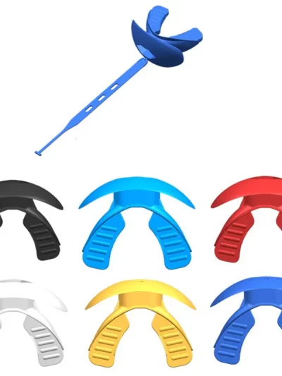 Professional Sport Mouth Guard With Lanyard Ice Hockey Rugby Sports Mouth Guard Lip Guard Air Braces Boxing Football Tooth Brace