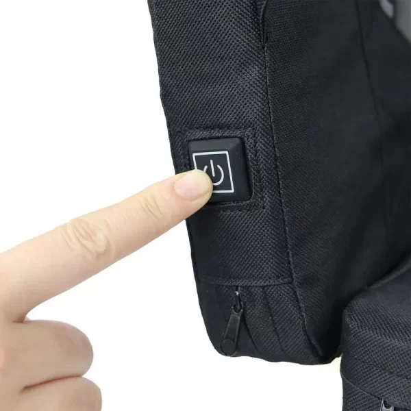 Heated Stadium Seat Foldable heated chair cushion Heated Seats for Bleachers with Back Support 3 Levels Heating Bleacher Seats - Image 4