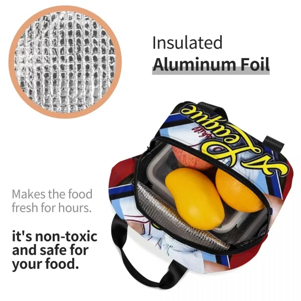 A League Of Their Own Baseball Insulated Lunch Bag Thermal Bag Reusable High Capacity Tote Lunch Box Men Women School Travel - Image 4