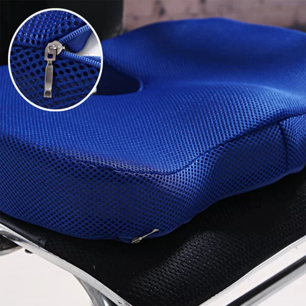 45Seat Cushion Office Car Seat Cushion, Memory Foam Cushion for Office Chair, Car Seat, Airplane, Bleacher Chair Pad - Image 3