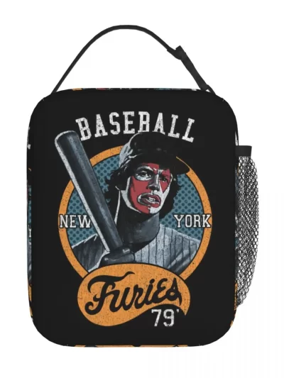 Baseball Furies The Warriors Insulated Lunch Bag Portable Meal Container Thermal Bag Tote Lunch Box School Travel Bento Pouch