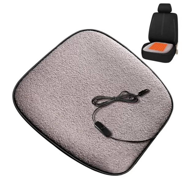 Heated Seat Cushion Stadium Seat Pad Heated Bleacher Cushion 12W Thermostat Heating Pad For Outdoor Sports Camping Fishing Home - Image 9
