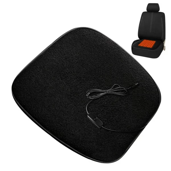 Heated Seat Cushion Stadium Seat Pad Heated Bleacher Cushion 12W Thermostat Heating Pad For Outdoor Sports Camping Fishing Home - Image 8