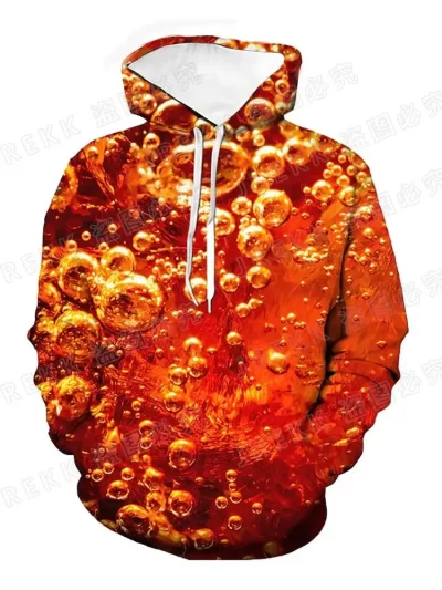 Beer Festival 3D Print Oversized Hoodie