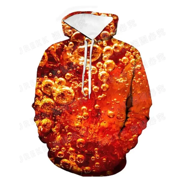 Beer Festival 3D Print Oversized Hoodie