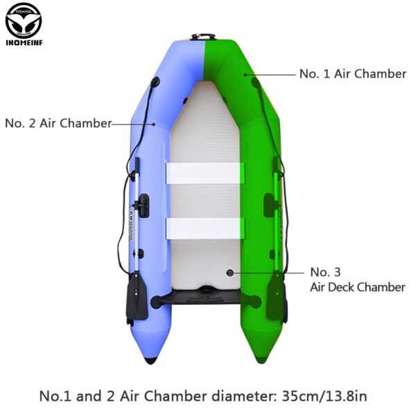 2-6 Person Kayak with Air Deck Set - Image 2