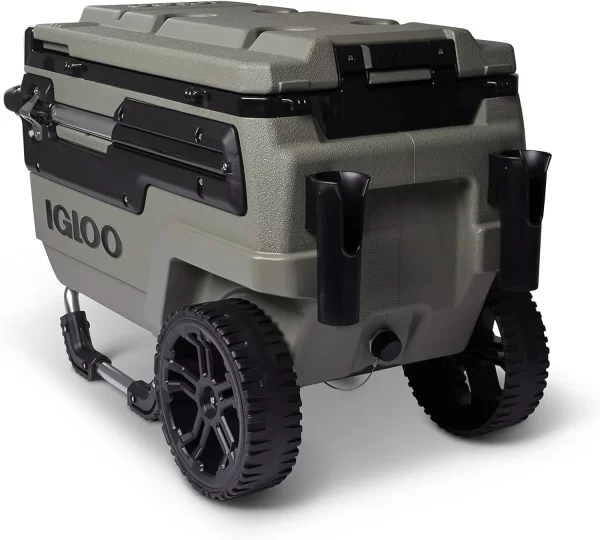 Igloo Premium Trailmate Cooler  ice bucket  wine glass holder  beer cooler - Image 3