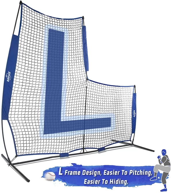 Kapler Baseball & Softball Practice Hitting Net with Carry Bag - Image 4