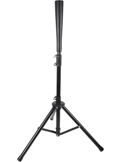 Baseball Batting Tee Tripod Adjustable Tripod Stand Tee for Hitting Training Practice Portable Foldable for Adult Kids Beginner