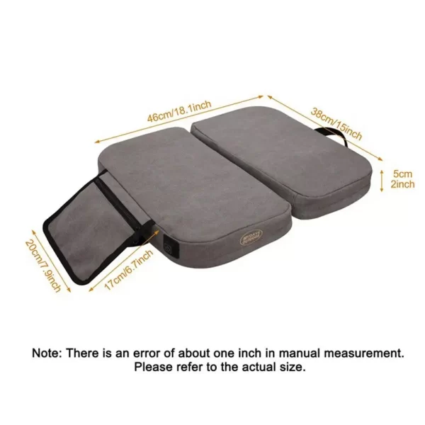 Heated Chair Cushion Heating Pad Stadium Seat Cushion Foldable Bleacher Outdoor Sports Offices Traveling Home Camping Fishing - Image 8