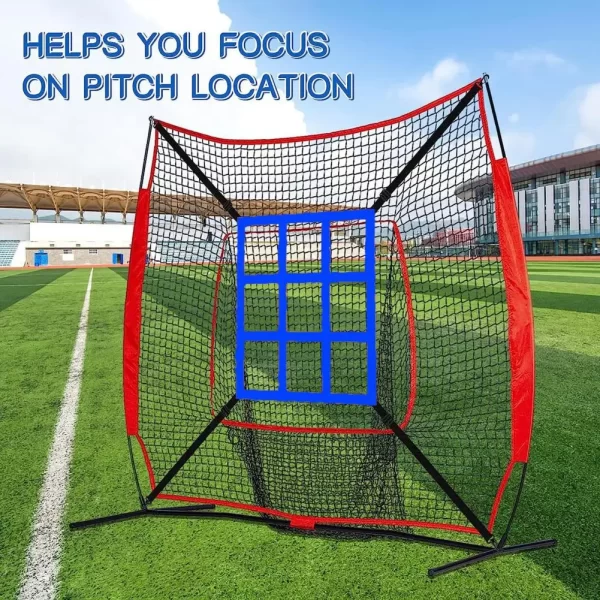 Baseball Net Pitching Net Extra Large Batting Practice Net Softball Pitching Sports Accessories - Image 2