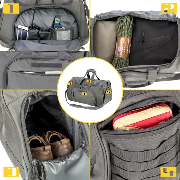 Foldable Sports Duffle Bag - Image 5