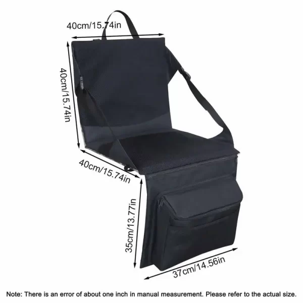 Stadium Seat Cushion Folding Stadium Seat Lightweight Padded For Sporting Events And Outdoor Concerts Bleacher Cushion - Image 6