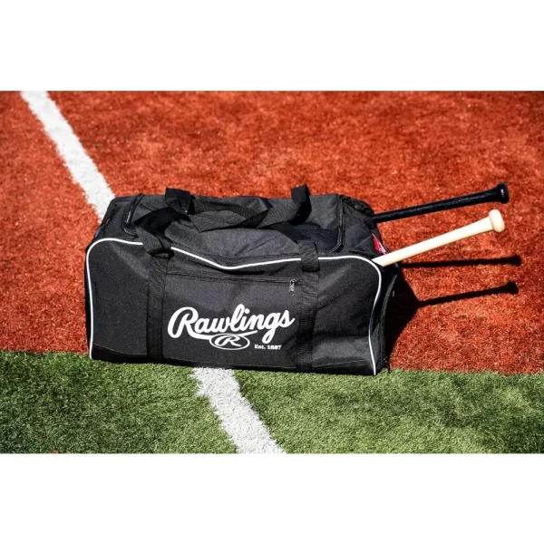 new Rawlings | COVERT Duffle Equipment Bag | Baseball/Softball | Multiple Styles - Image 2