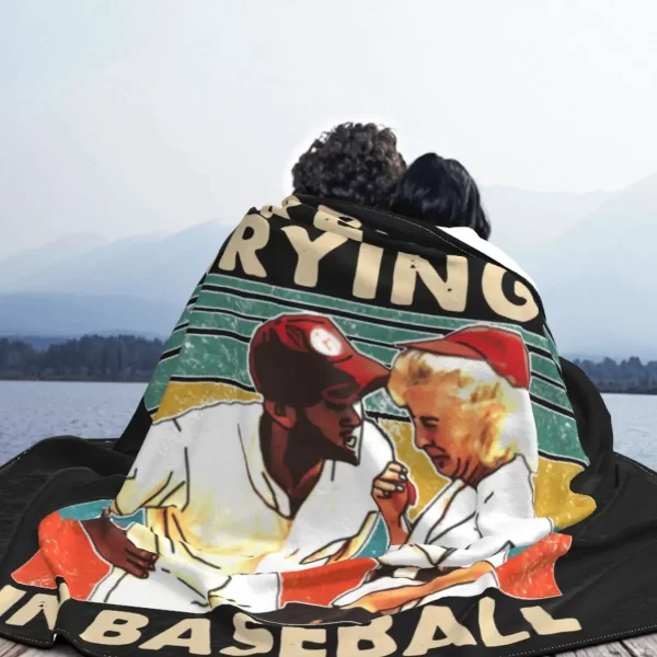 A League Of Their Own There's No Crying In Baseball Blankets - Image 3