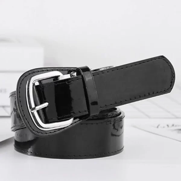 Pu Leather Unisex Baseball Belt - Image 9